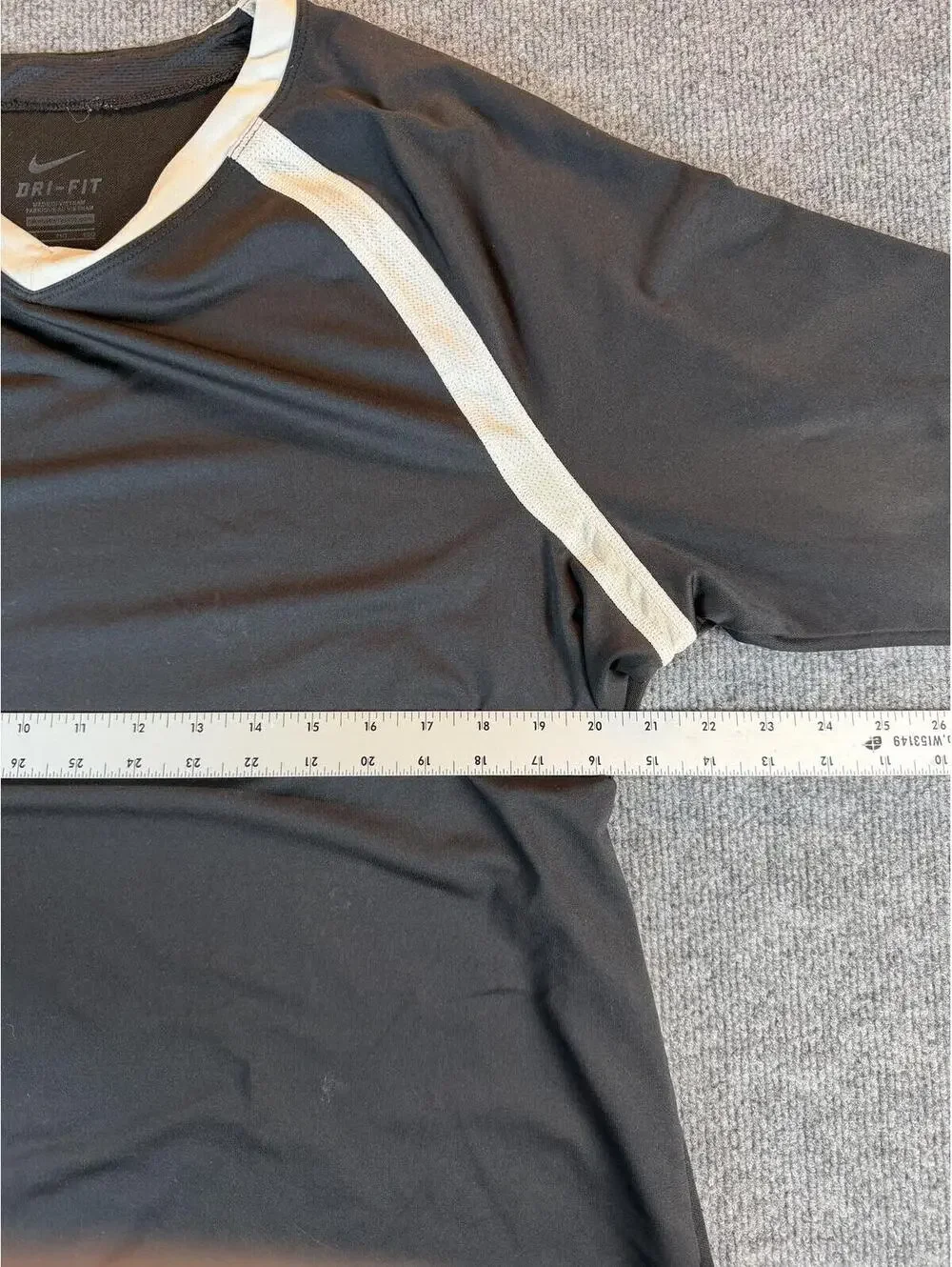 Nike‎ Long Sleeve Dri-Fit Athletic Shirt Black Womens XXL - Running, Exercise